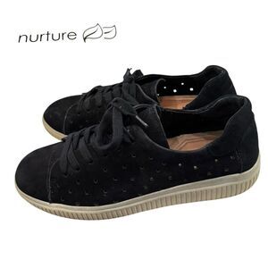 Nurture Rebalance Black Suede  High-Top Sneakers Nurture Rebalance | Shoes | Nurture Rebalance Black Boots  main image 4